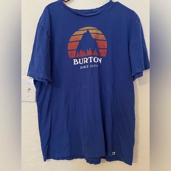Burton Men’s XL Underhill Short Sleeve T-Shirt in Blue. EUC. - Picture 4 of 7